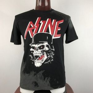 Rise As 1ne One Helmet Skeleton S Mens Black Tee